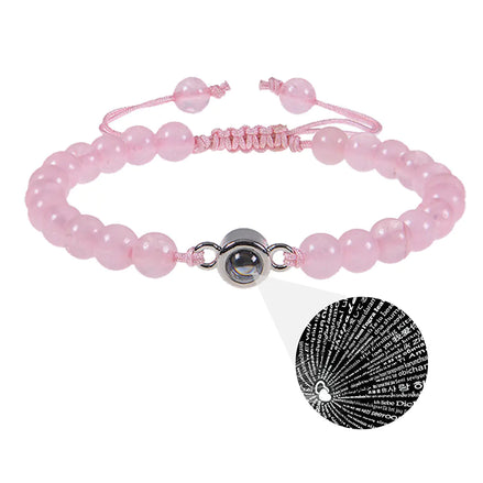 Alvae Frosted 100 Languages Projection Bracelet