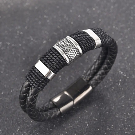 Alvae Geometric Leather Band